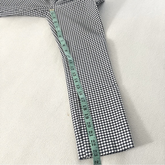 Theory Blue Plaid Skinny Pants Sz4 - Picture 13 of 14